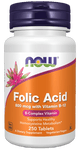 Folic Acid 800 mcg with Vitamin B-Tablets - Só Verde