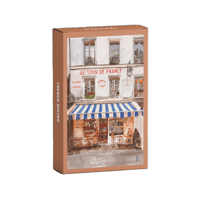 French Bistro Mini Puzzle - Só Verde