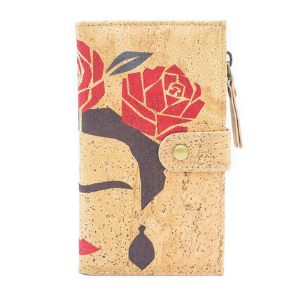 FRIDA KAHLO Cork wallet RFID BAG-2075 - Só Verde