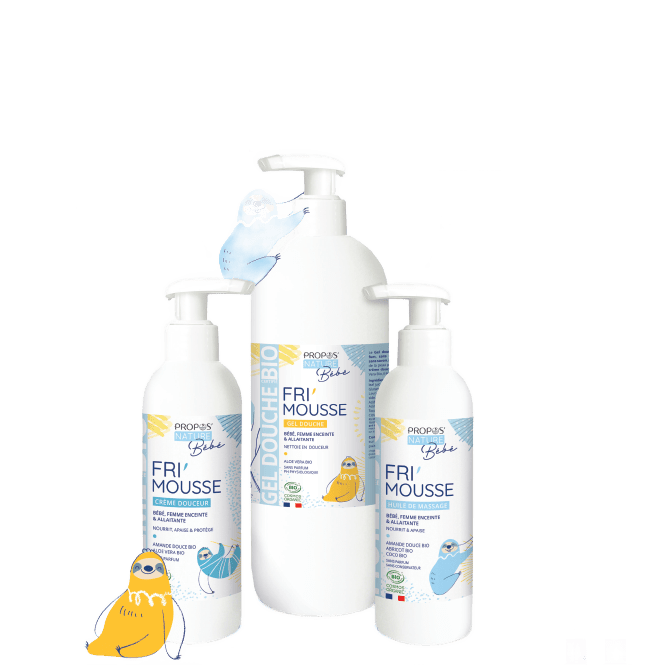 Fri'mousse Kit -3 Baby Care - Só Verde