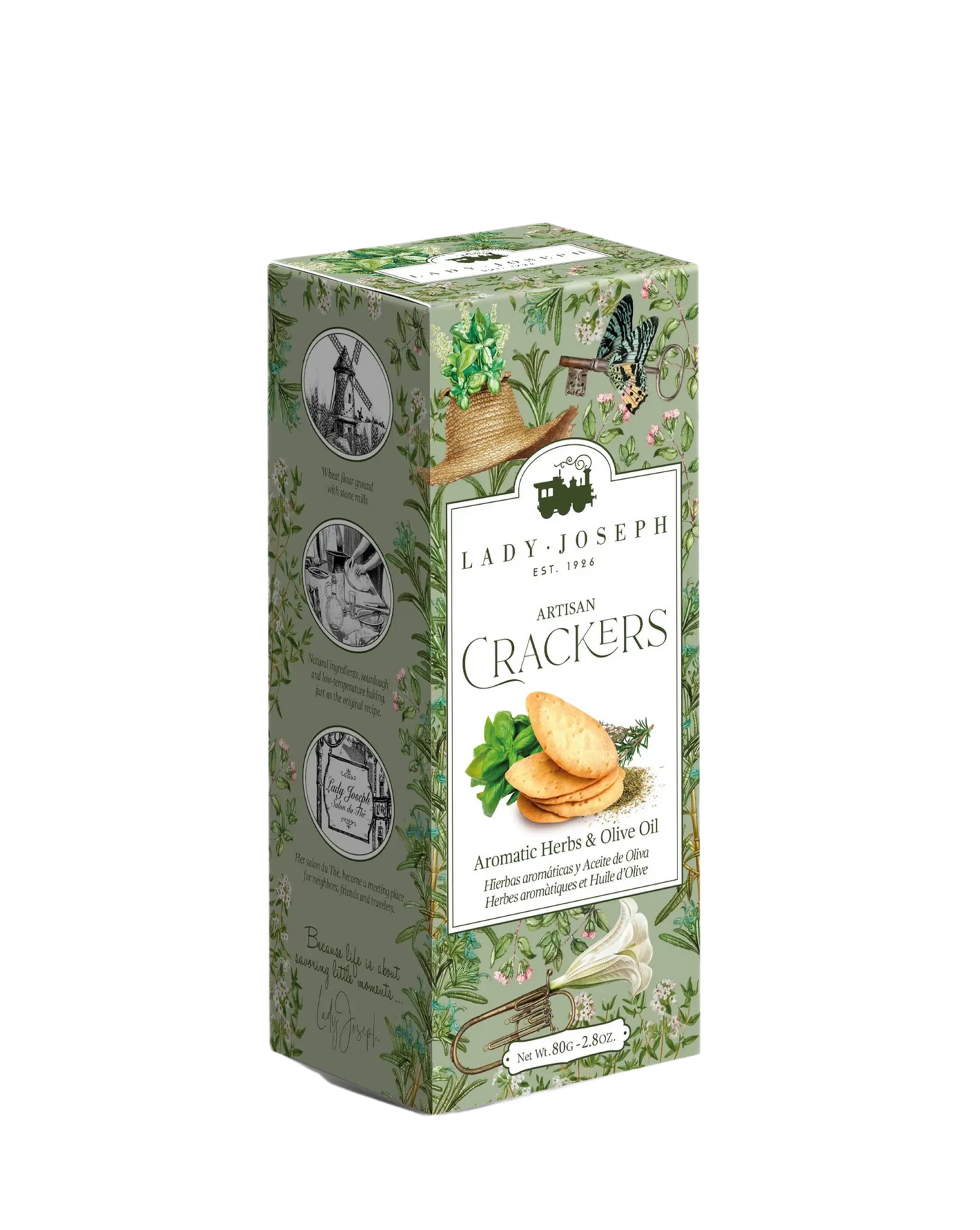 Galletas Veganas Artesanas con Hierbas Aromáticas - Só Verde