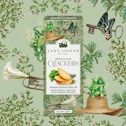 Galletas Veganas Artesanas con Hierbas Aromáticas - Só Verde