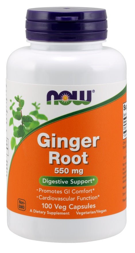 Ginger Root 550 mg Veg Capsules - Só Verde