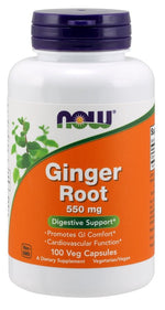 Ginger Root 550 mg Veg Capsules - Só Verde