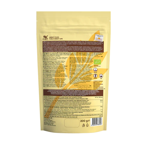 Gengibre em pó biológico 200g