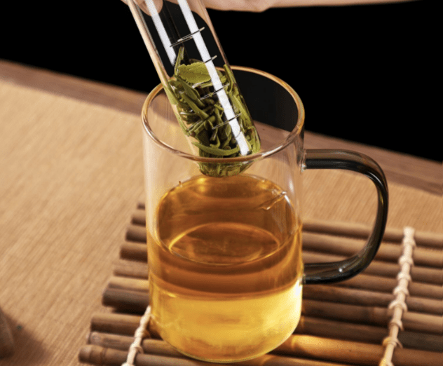 Glass Tube Tea Infuser - Só Verde