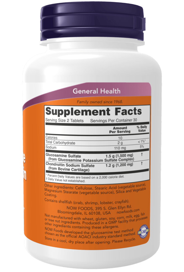 Glucosamine & Chondroitin Extra Strength Tablets - Só Verde