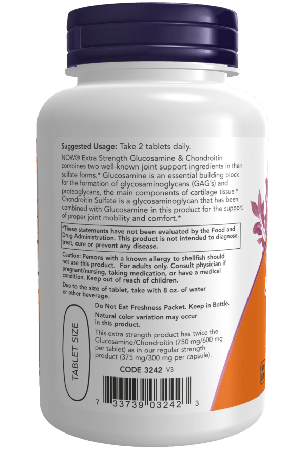 Glucosamine & Chondroitin Extra Strength Tablets - Só Verde