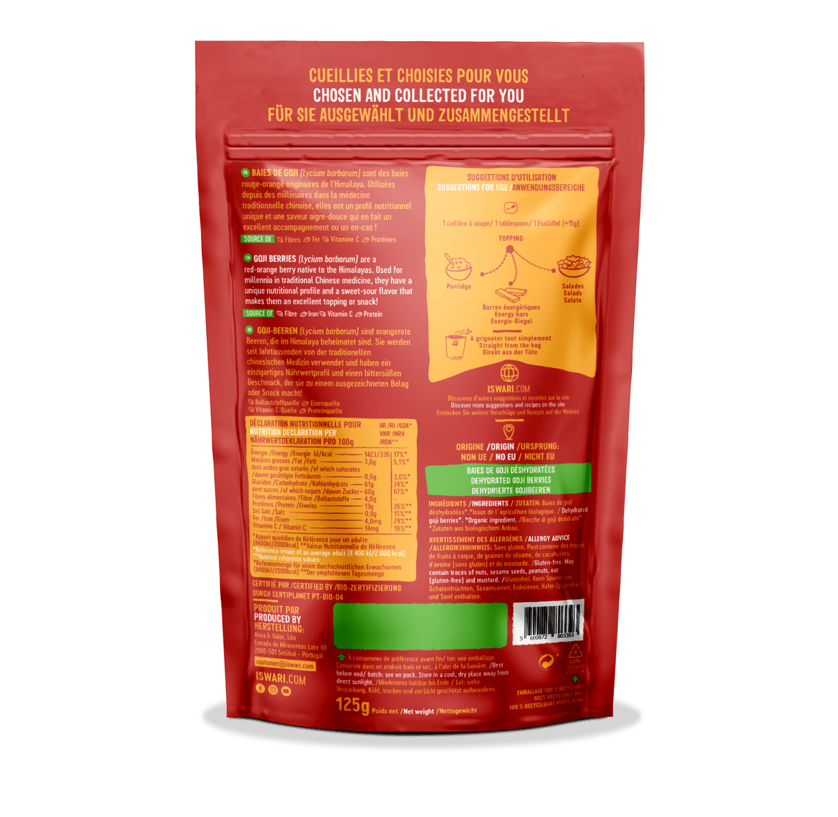 Goji Berries - Só Verde