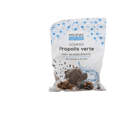 Green Propolis Gummies, Trace Elements & Pine - Sore Throat - Só Verde