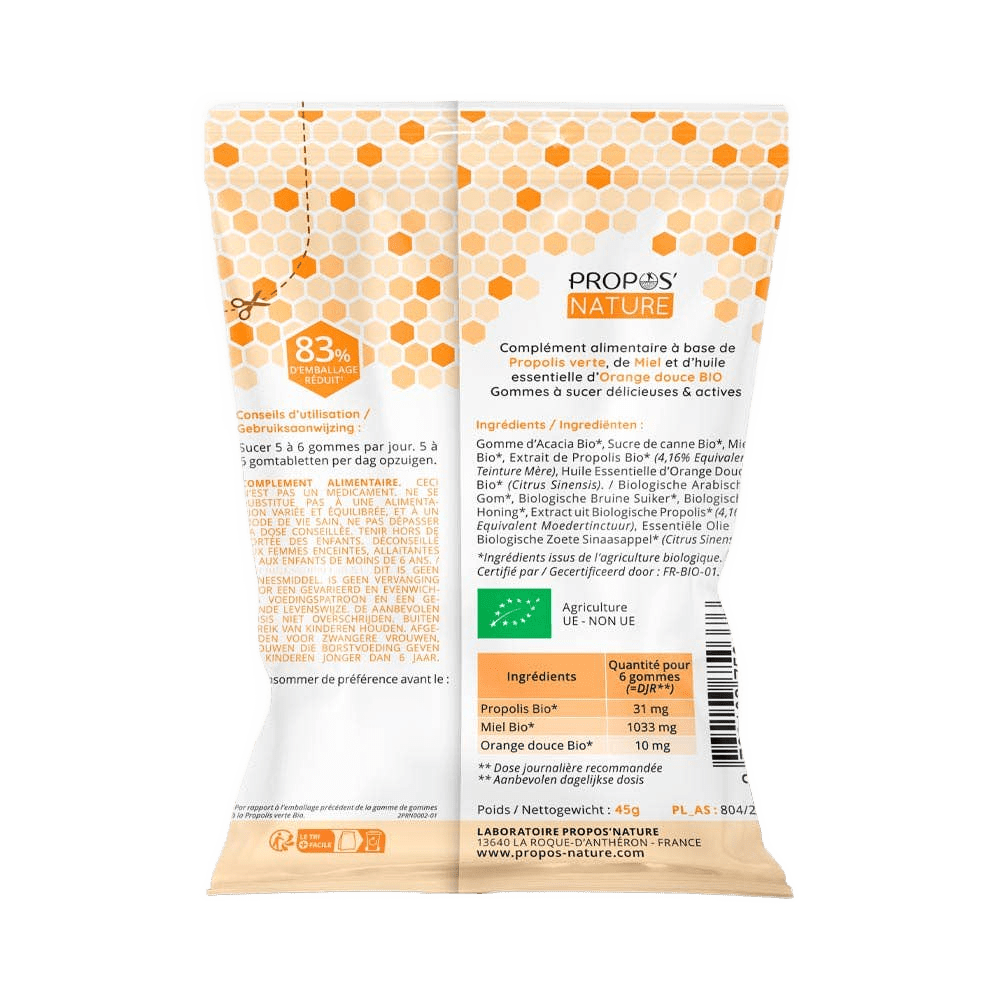 Green Propolis & Honey Lozenges - Sore Throat - Só Verde
