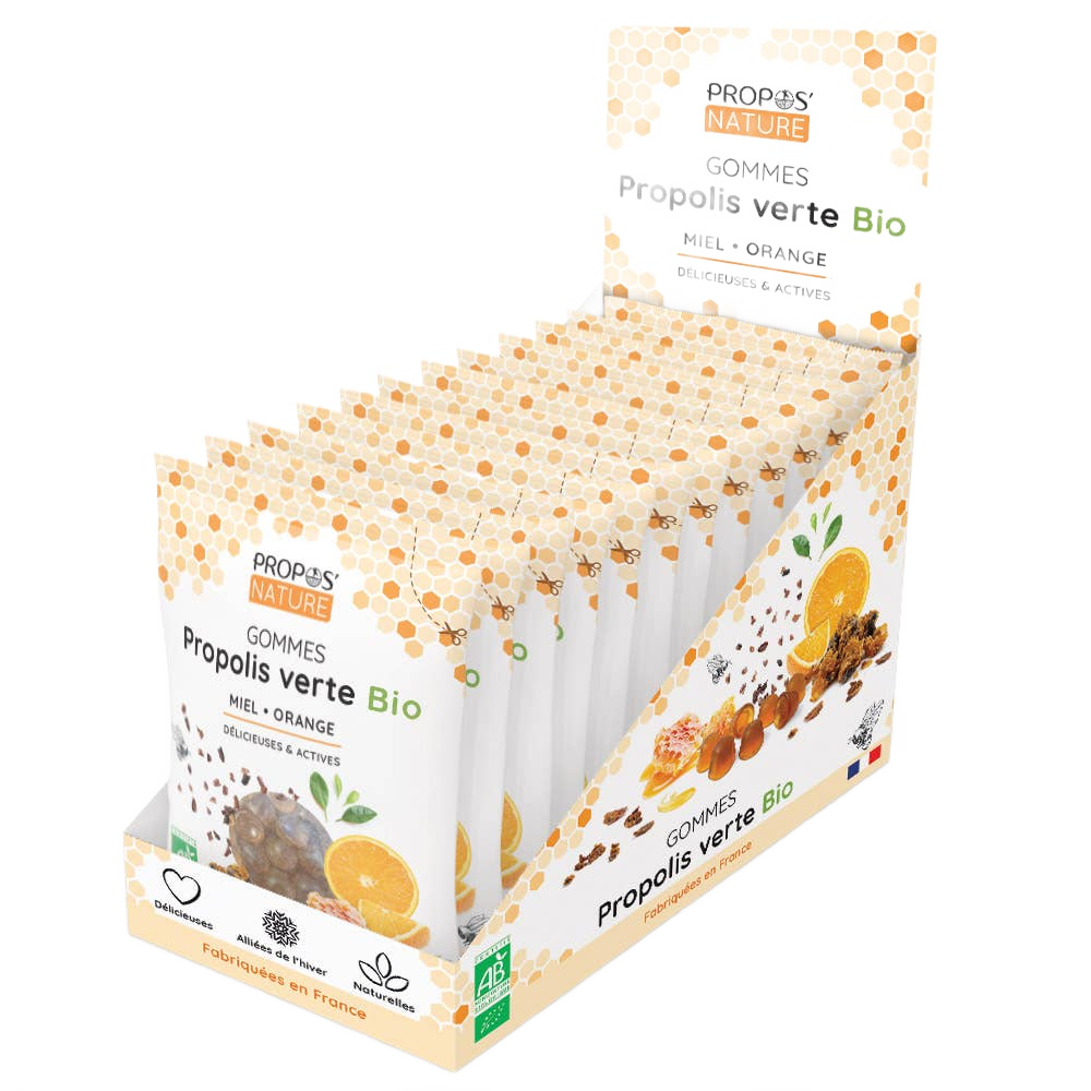 Green Propolis & Honey Lozenges - Sore Throat - Só Verde