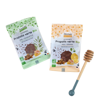 Green Propolis & Honey Lozenges - Sore Throat - Só Verde