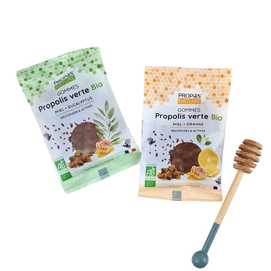Green Propolis & Honey Lozenges - Sore Throat - Só Verde