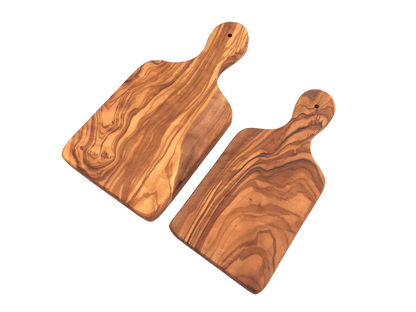 Handmade Olive Wood Cutting Board With Handle hole - Só Verde