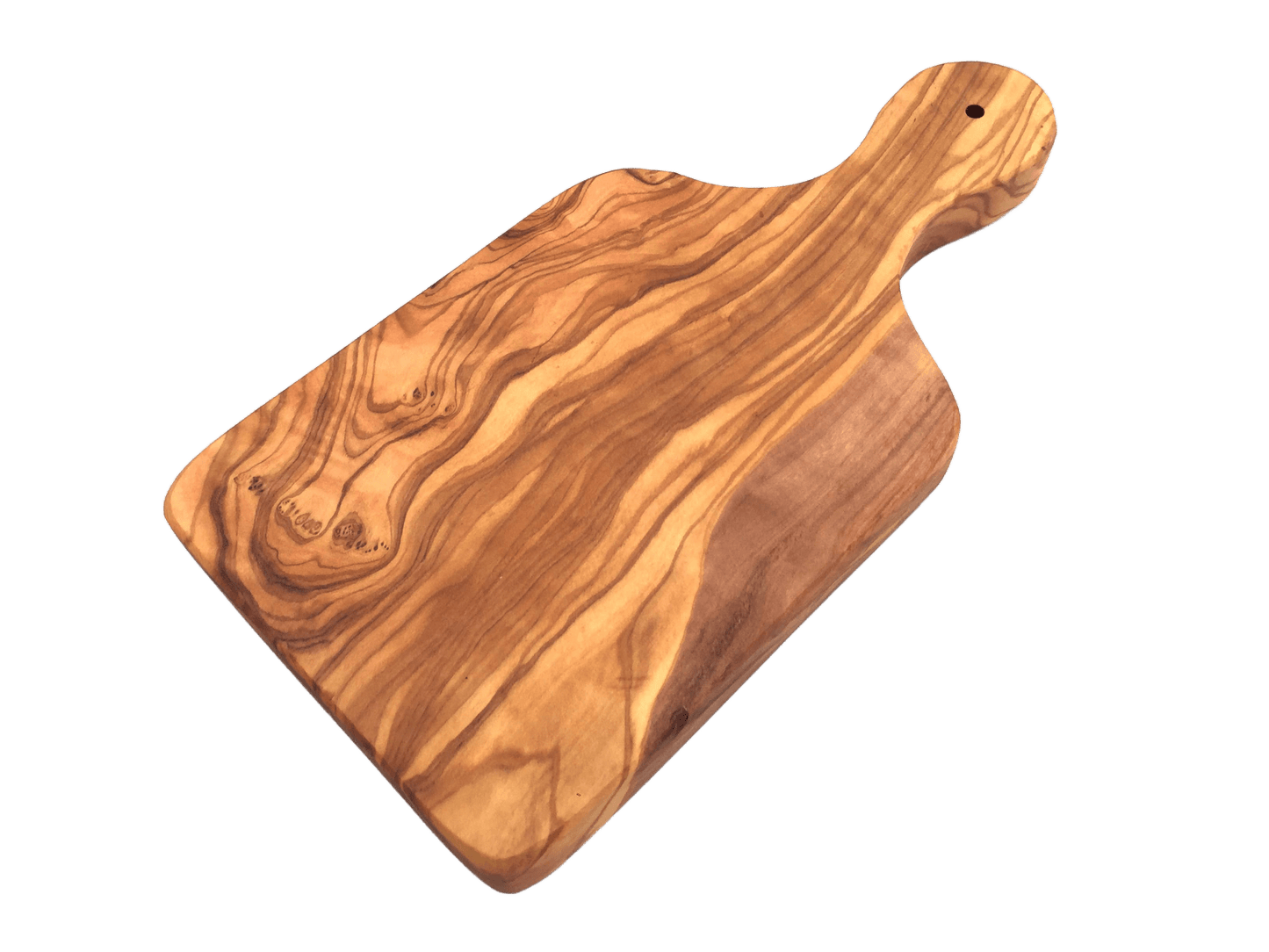 Handmade Olive Wood Cutting Board With Handle hole - Só Verde