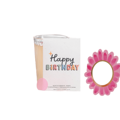 Happy Birthday - Pansy Seed Packet - Só Verde