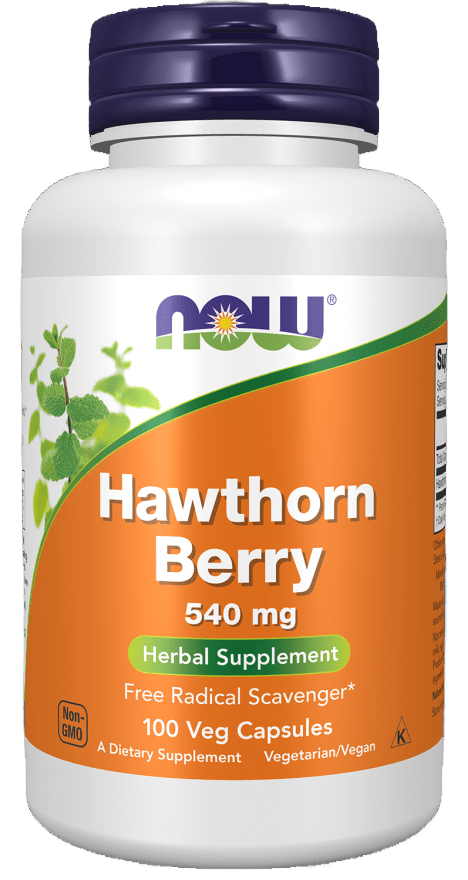 Hawthorn Berry 540 mg Veg Capsules - Só Verde