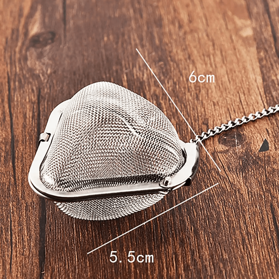 Heart Tea Infuser - Mesh - Só Verde