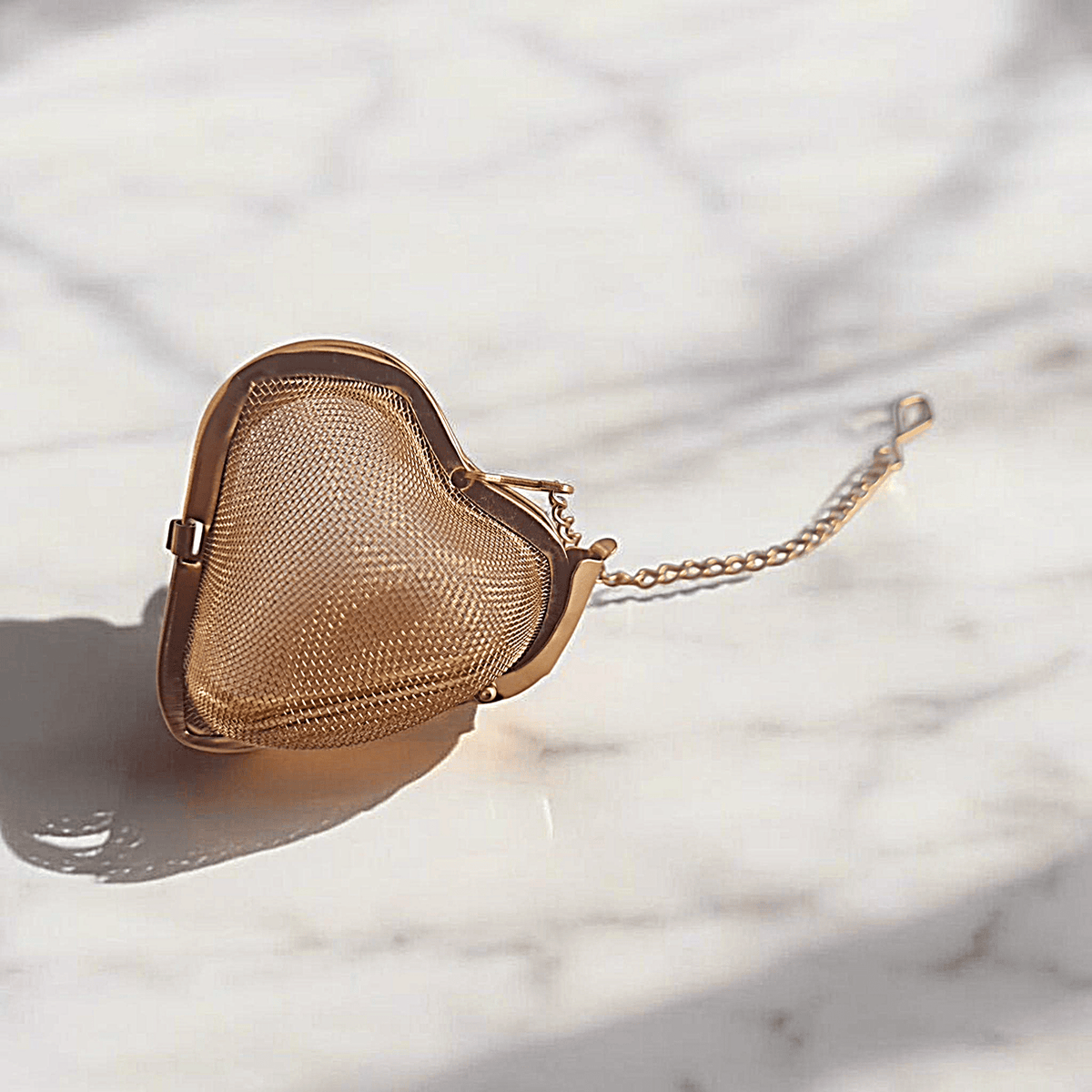 Heart Tea Infuser - Mesh - Só Verde