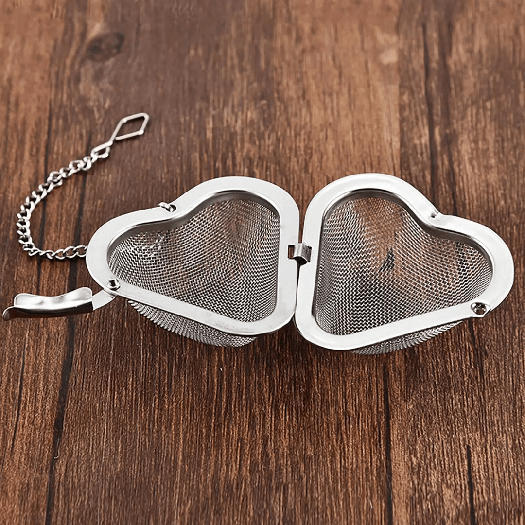Heart Tea Infuser - Mesh - Só Verde