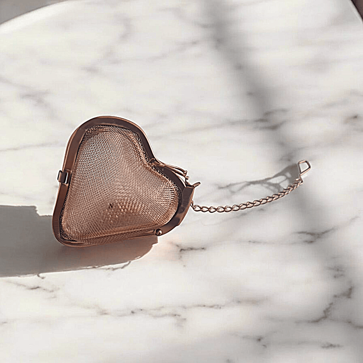 Heart Tea Infuser - Mesh - Só Verde