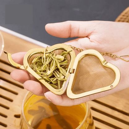 Heart Tea Infuser - Mesh - Só Verde