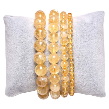 Heated Citrine A+ bracelet - Só Verde