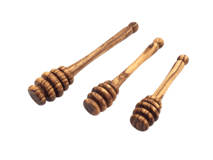 Honey Spoon Honey Lifter 10 12 15 Handmade From Olive Wood - Só Verde