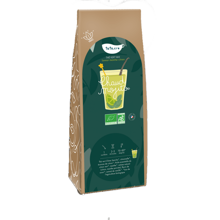 Hot Mojito Mint Lemon Green Tea - Só Verde