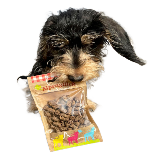 Hundesnack Alpenglück Platzhirsch - Só Verde