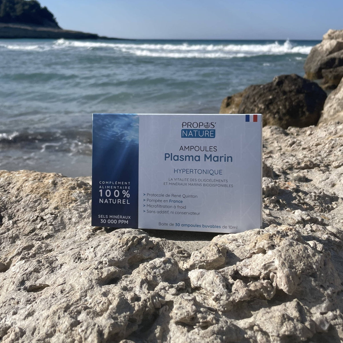 Hypertonic Seawater - Marine Plasma - Quinton - 30,000 Ppm - Só Verde