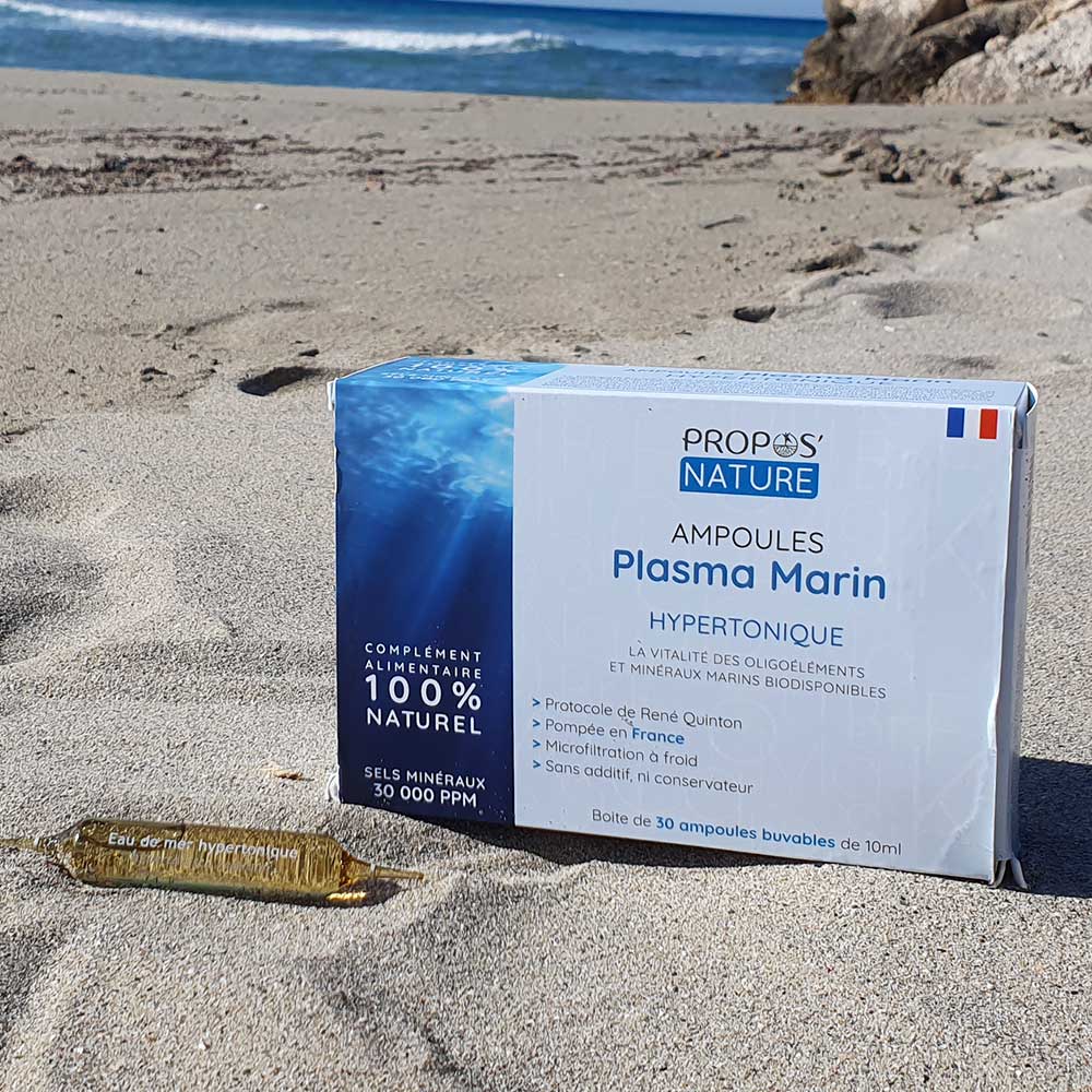Hypertonic Seawater - Marine Plasma - Quinton - 30,000 Ppm - Só Verde