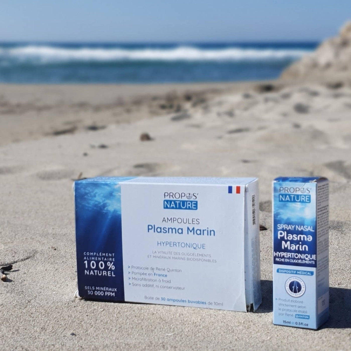 Hypertonic Seawater - Marine Plasma - Quinton - 30,000 Ppm - Só Verde