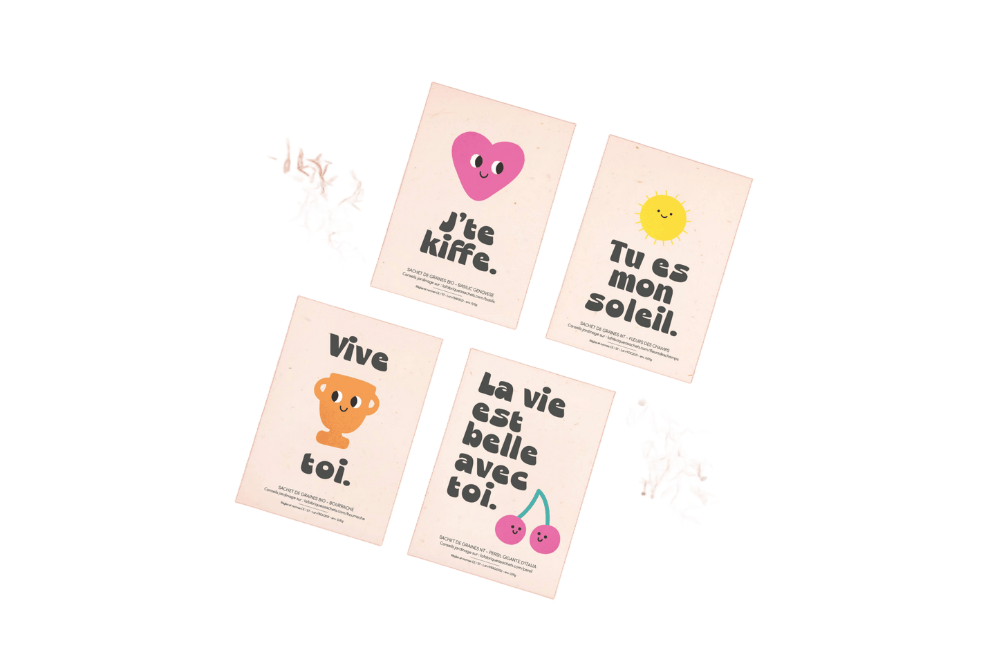 I Love You - Basil Seed Bag - Só Verde