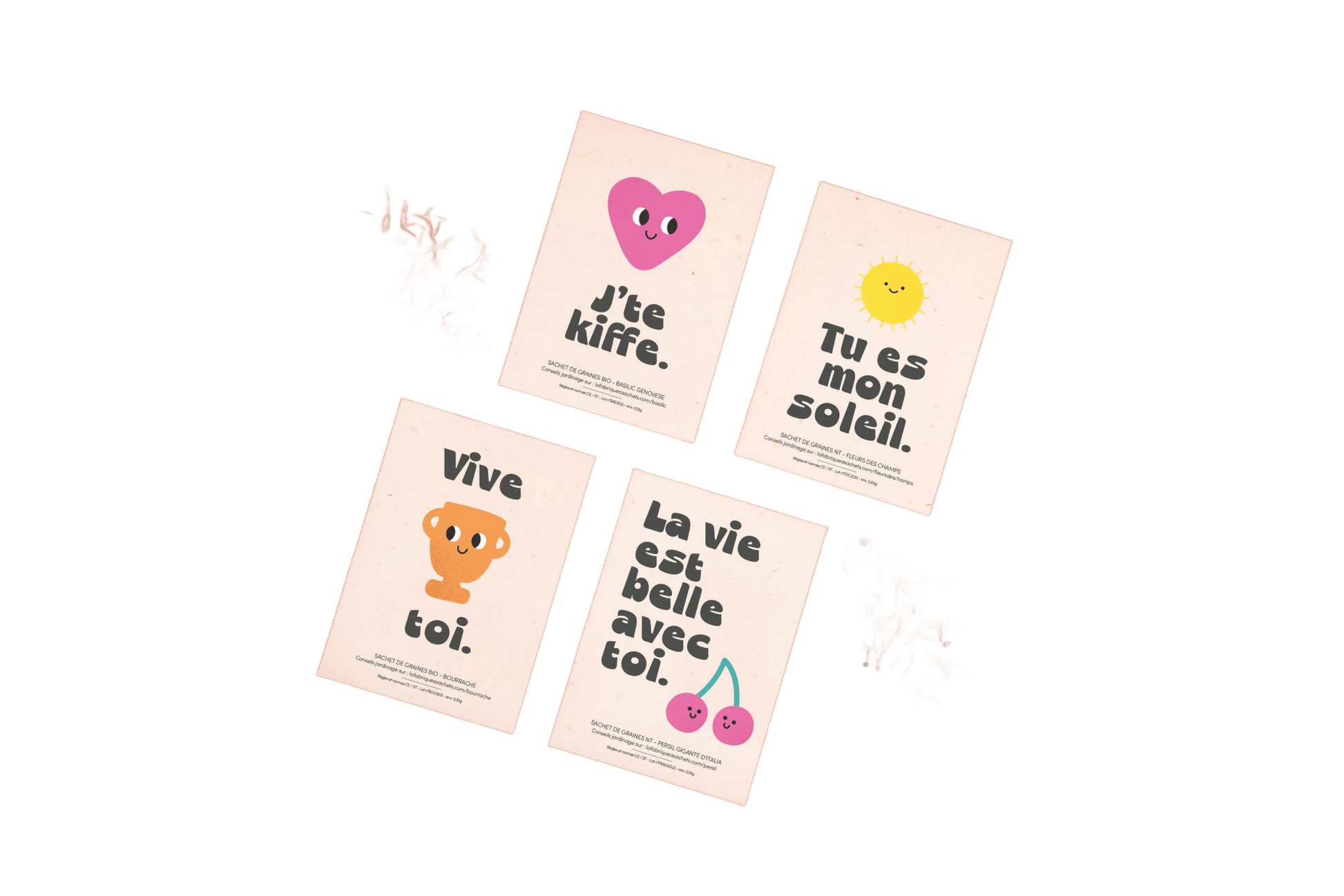 I Love You - Basil Seed Bag - Só Verde
