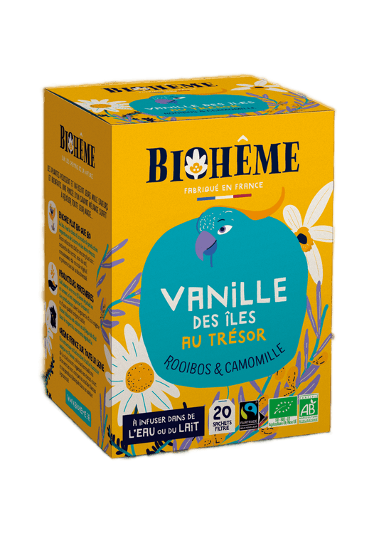 Island Treasure Vanilla Herbal Infusion - Só Verde