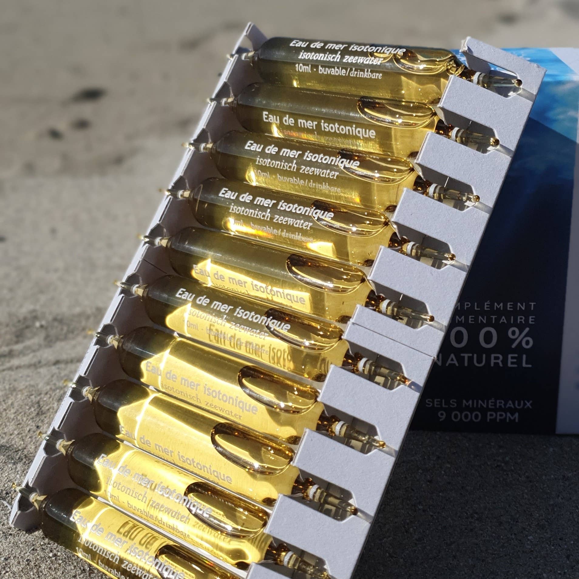 Isotonic Sea Water - Marine Plasma - Quinton - 10,000 Ppm - Só Verde