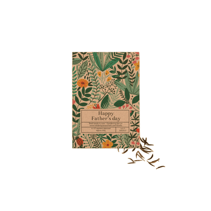 Joyeuse Fête Des Pères - Version Anglaise - Sachet De Graines De Basilic - Só Verde