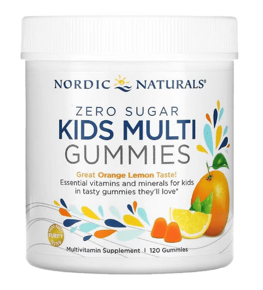 Kids Multi Zero Sugar, Orange Lemon - gummies - Só Verde