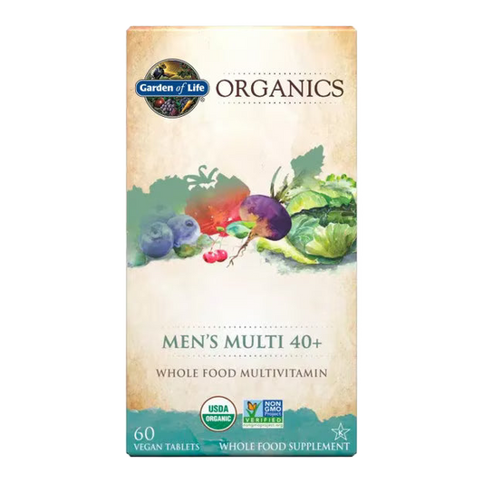 KIND Organics Men One-A-Day, Vegan Tablets - Só Verde