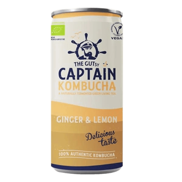 Kombucha Ginger & Lemon organic - Só Verde