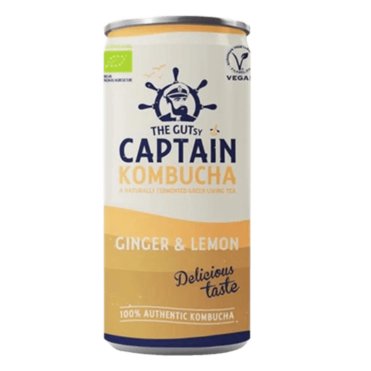 Kombucha Ginger & Lemon organic - Só Verde