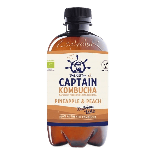 Kombucha Pineapple & Peach - Só Verde