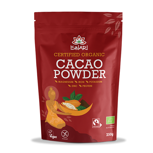 Iswari Cacau em Pó Biológico 250 G
