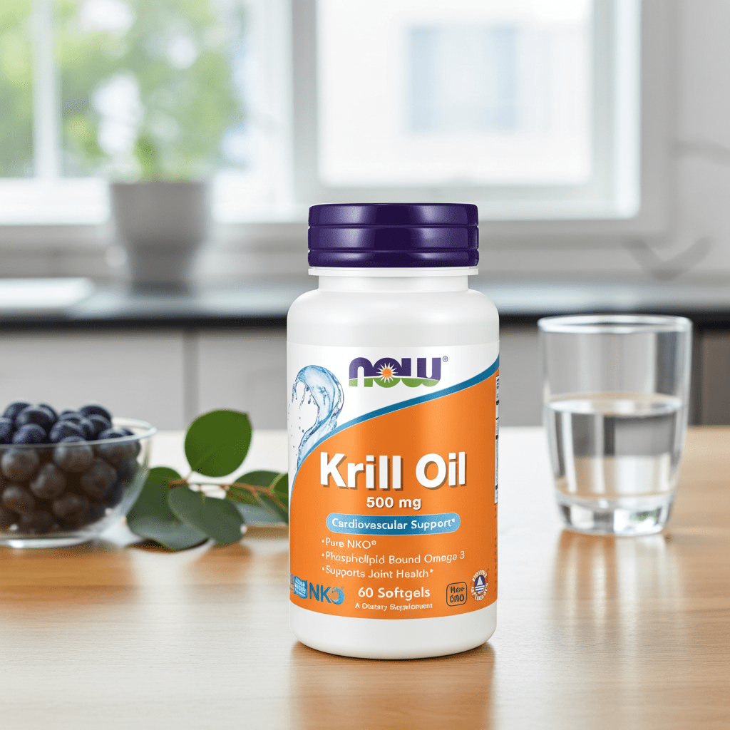 Krill Oil 500 mg Softgels - Só Verde
