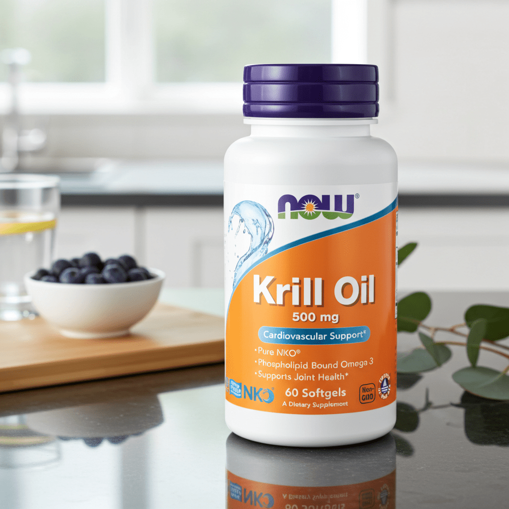 Krill Oil 500 mg Softgels - Só Verde
