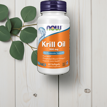 Krill Oil 500 mg Softgels - Só Verde