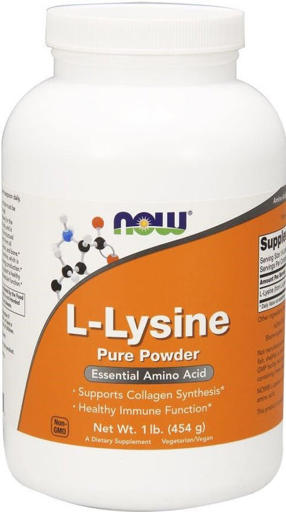 L-Lysine 1000 mg Powder - Só Verde