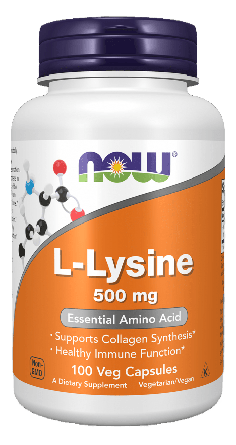 L-Lysine 500 mg Veg Capsules - Só Verde
